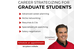 Career Strategizing for Graduate Students